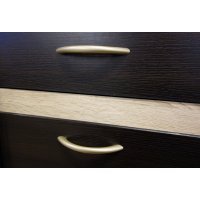 Bucatarie de Colt GENA NEW 10 ST. 190-200, Fara Corp de Cuptor, Wenge / Stejar Sonoma